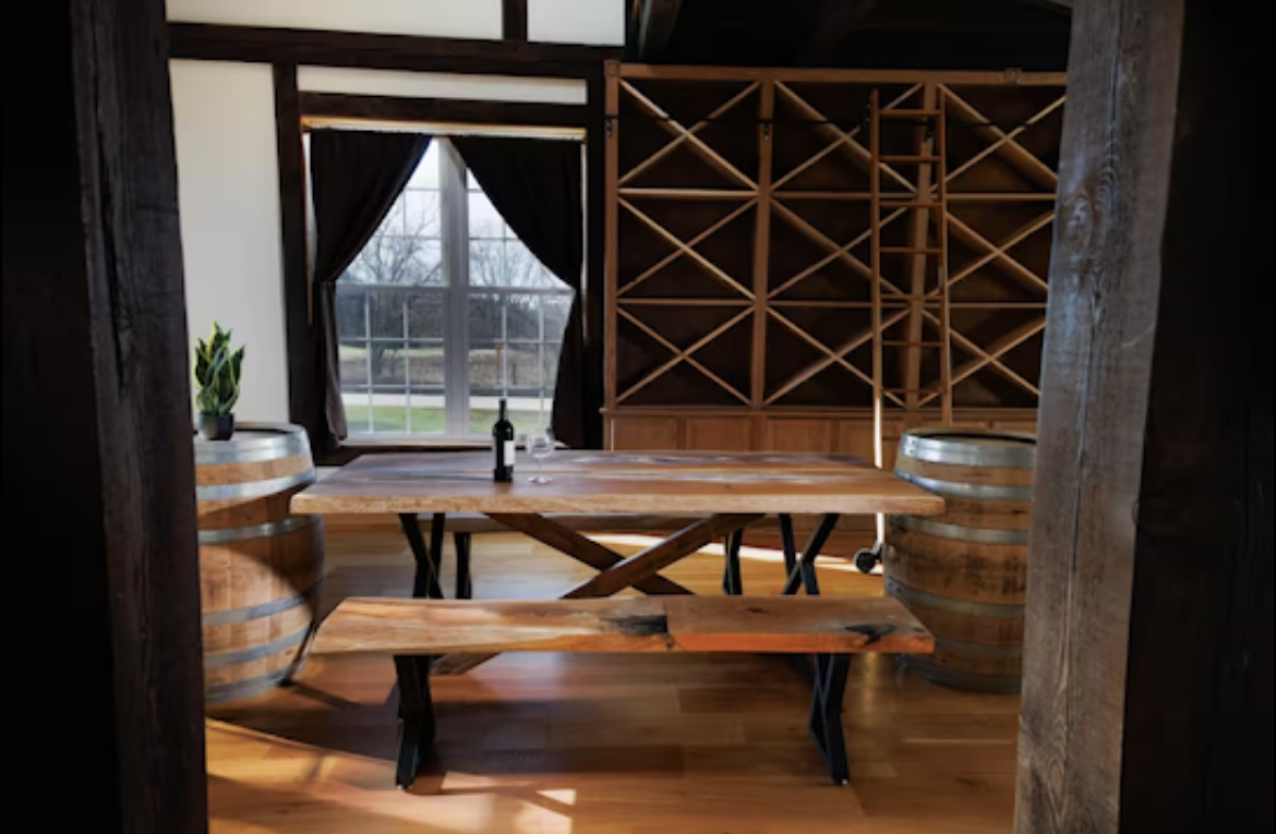 9439 Corneils Road Bristol, IL 60512 - Photo 9 of 44 a view of a wooden chairs and table in a patio