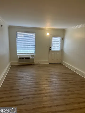 a view of room with window