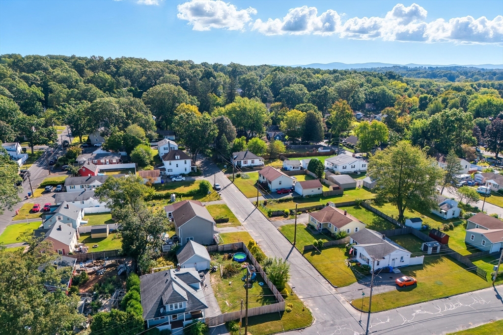 33 Taber Street Springfield, MA 01118 - Photo 38 of 39 an aerial view of a houses with a swimming pool