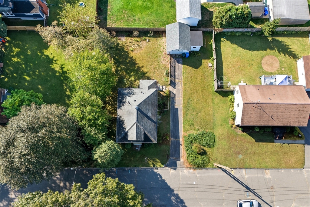 33 Taber Street Springfield, MA 01118 - Photo 39 of 39 an aerial view of a house with a garden and lake view