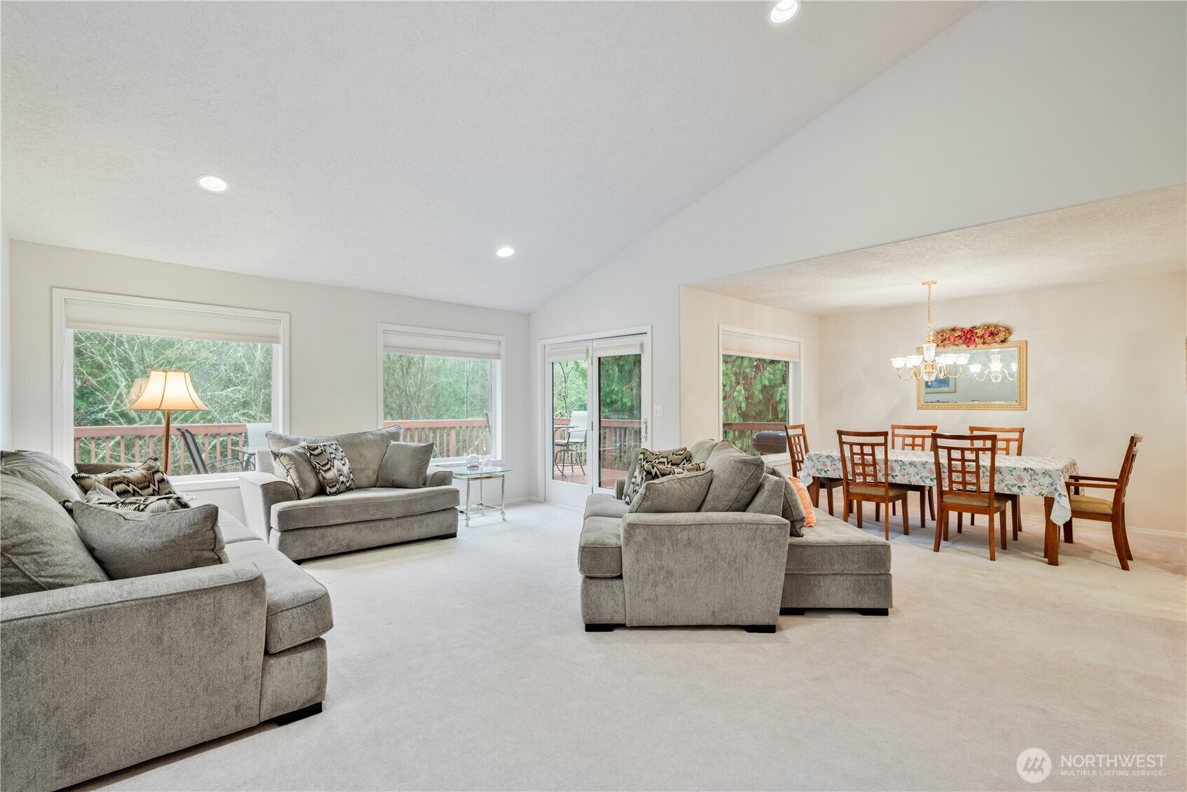 214 St James Court Longview, WA 98632 - Photo 3 of 40 a living room with furniture and a large window