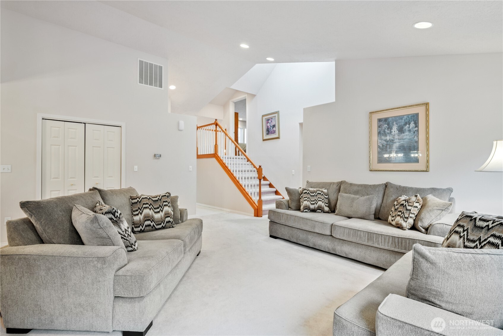 214 St James Court Longview, WA 98632 - Photo 5 of 40 a living room with furniture and a couch