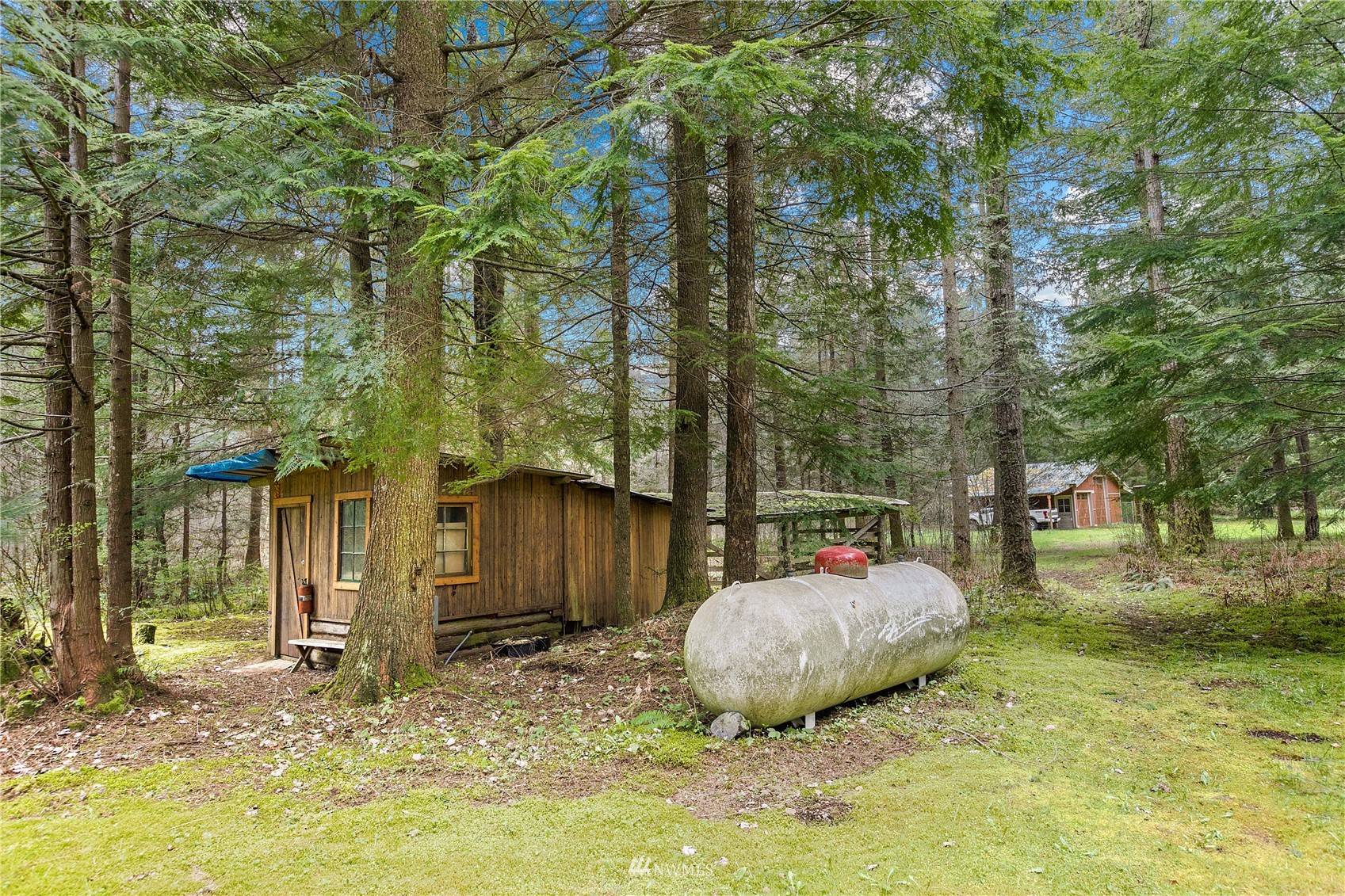 9455 Heady Road Sumas, WA 98295 - Photo 36 of 39 a backyard of a house with barbeque oven tree and outdoor seating