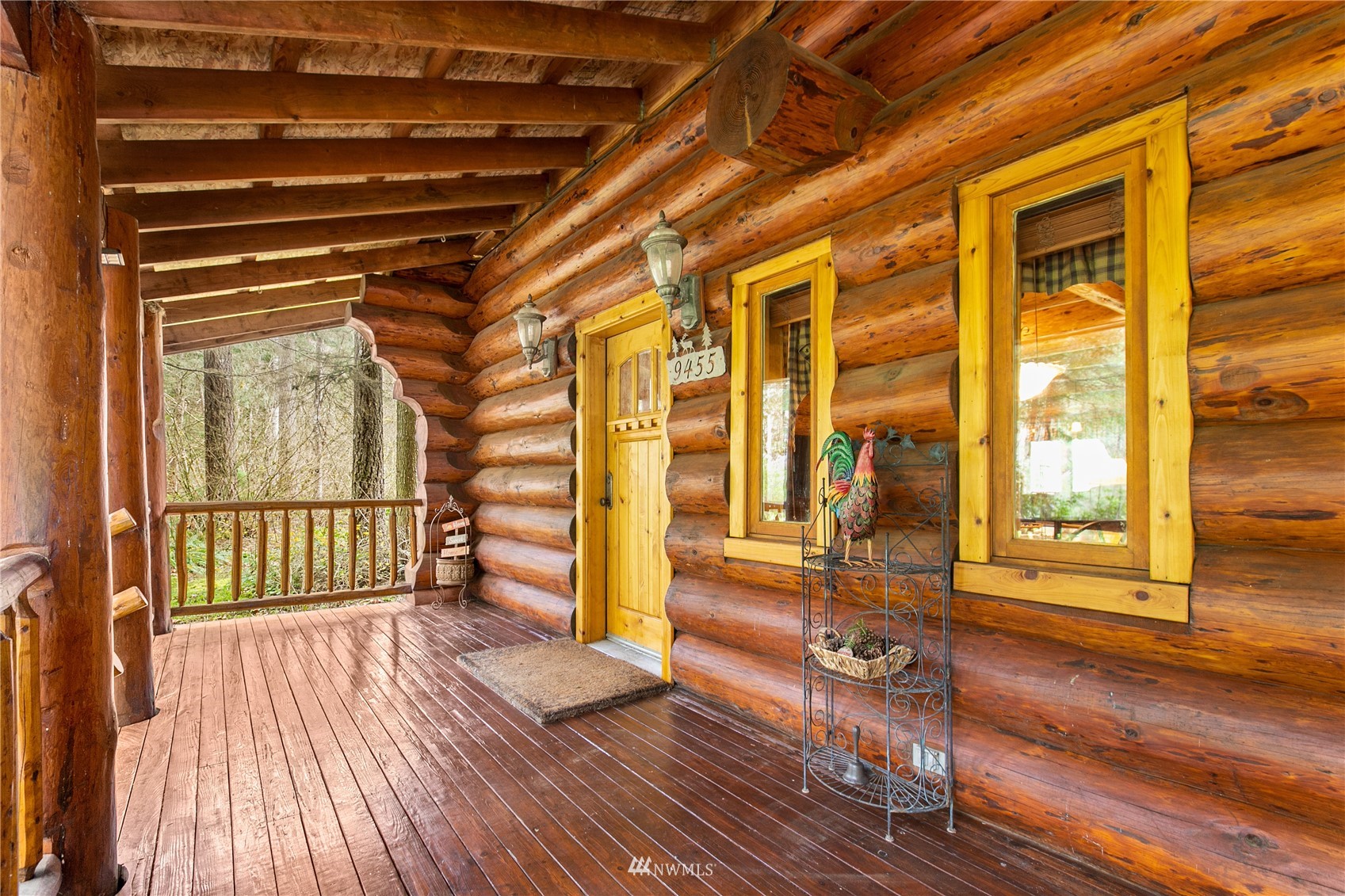 9455 Heady Road Sumas, WA 98295 - Photo 6 of 39 a view of porch with a door and wooden floor
