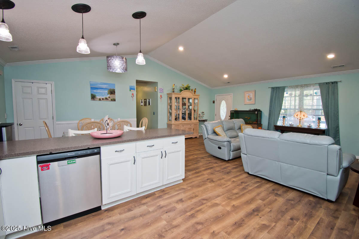 243 Barrington Ridge Bogue, NC 28570 - Photo 10 of 29 Kitchen to LIving and Dining