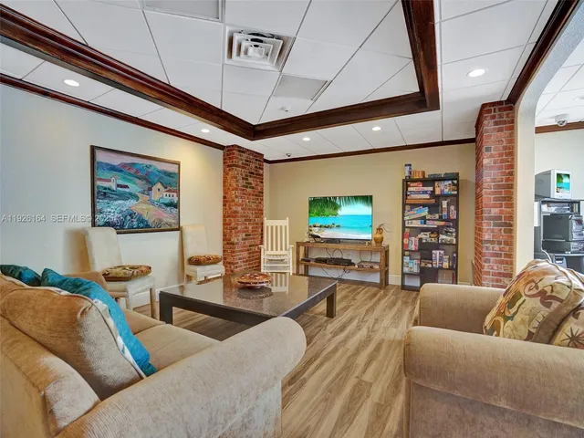 a view of a city with tall buildings