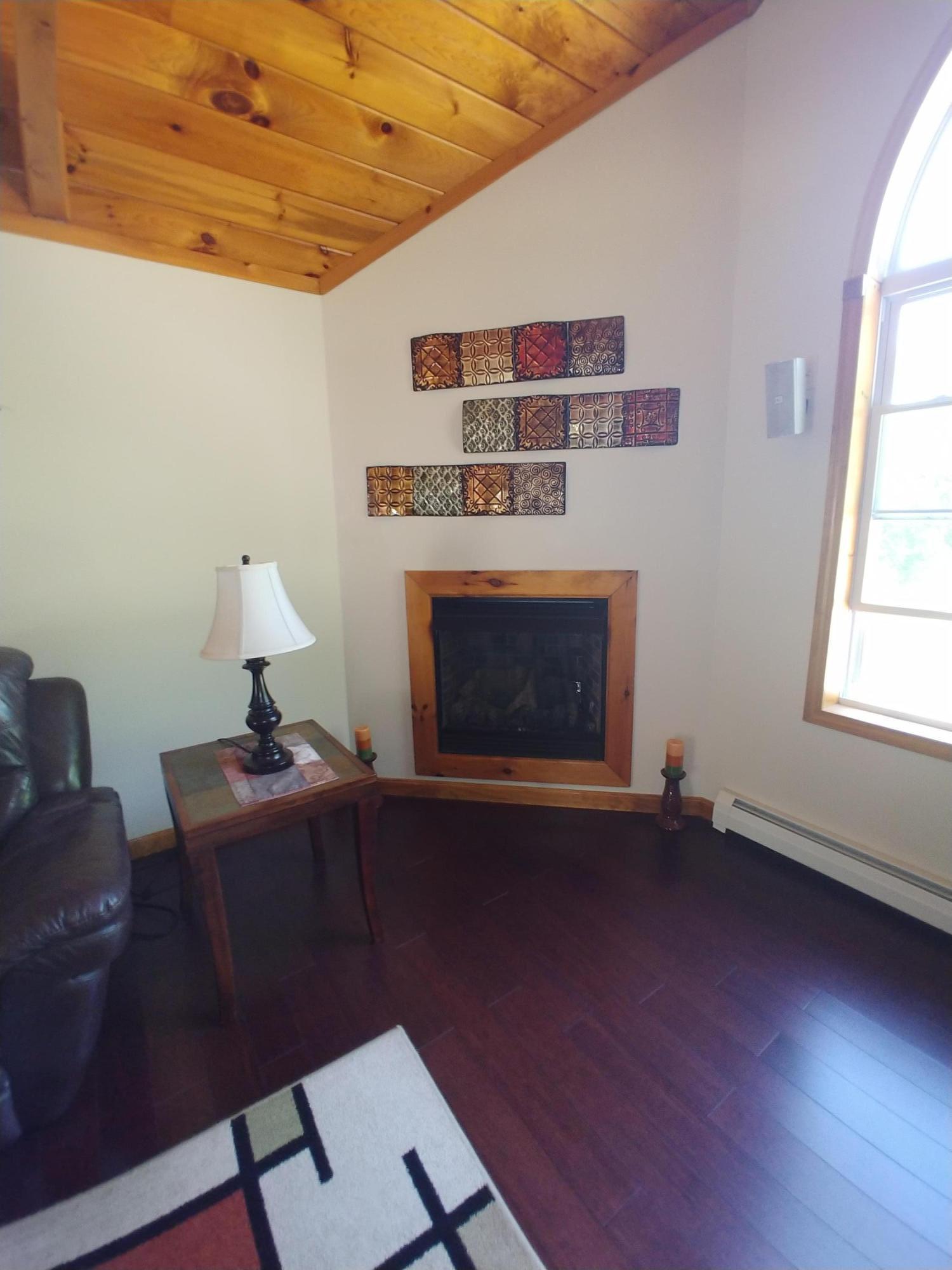 360 Cooper Road Whitefield, ME 04353 - Photo 17 of 31 built in propane fireplace