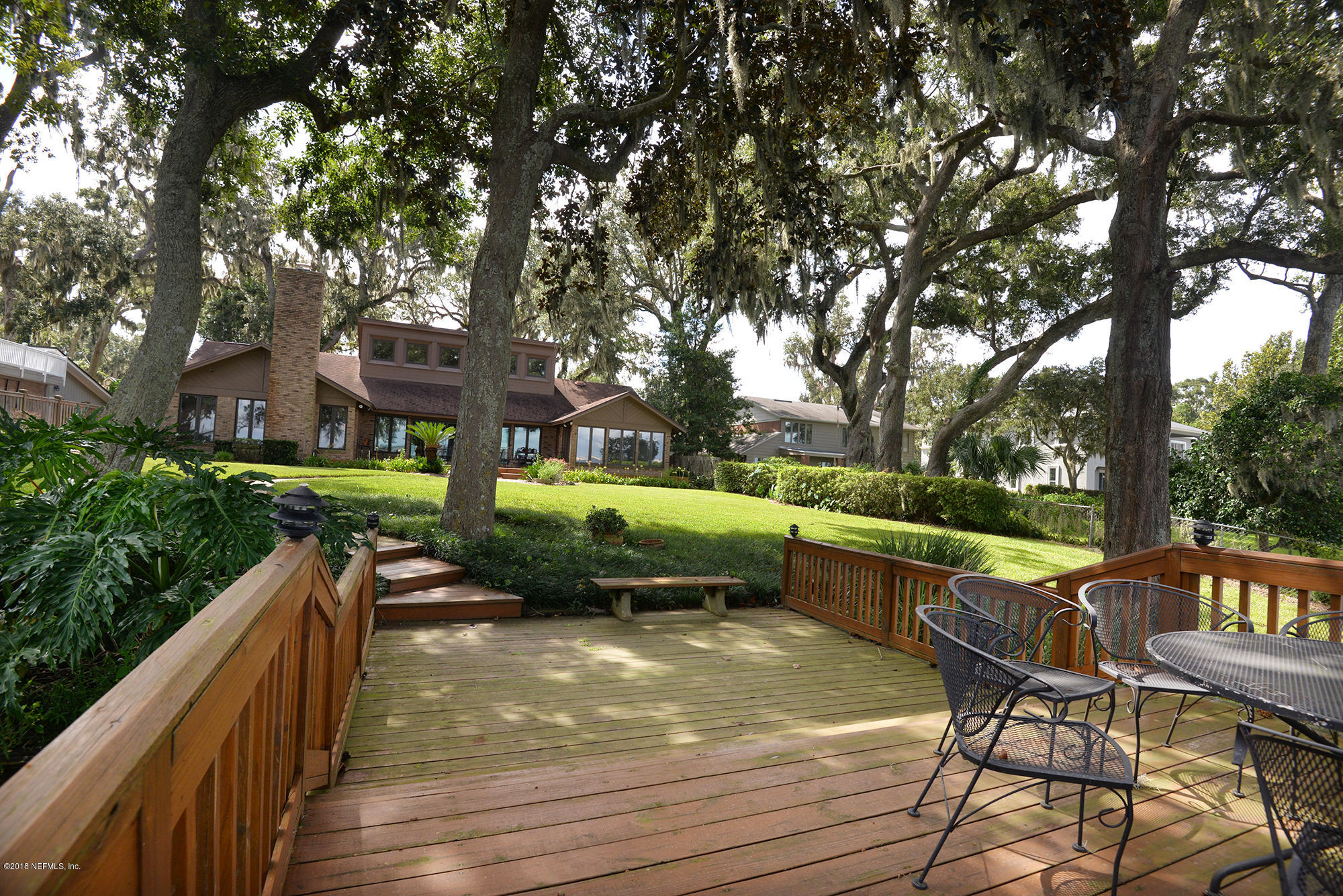 2963 Front Road Jacksonville, FL 32257 - Photo 53 of 63 River Deck to lawn and back of home