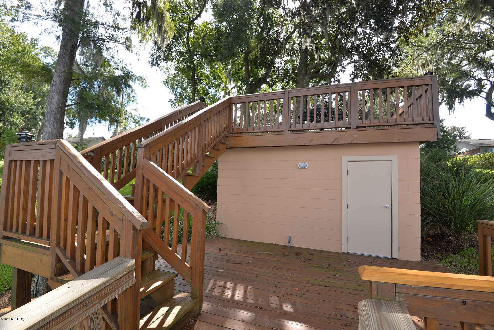 2963 Front Road Jacksonville, FL 32257 - Photo 63 of 63 River Deck Stairs to Storage Area leadin