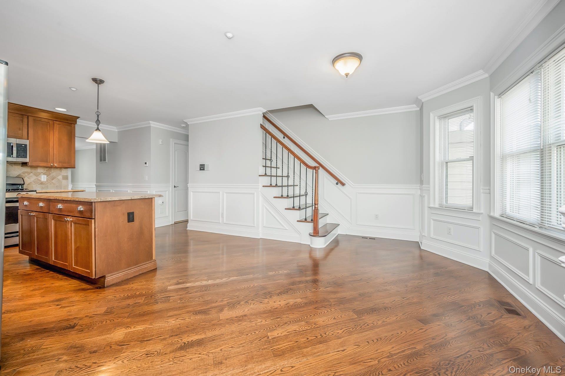 85 Park Avenue, Unit RIGHT SIDE West Harrison, NY 10604 - Photo 13 of 46 a view of a kitchen with wooden floor and a kitchen