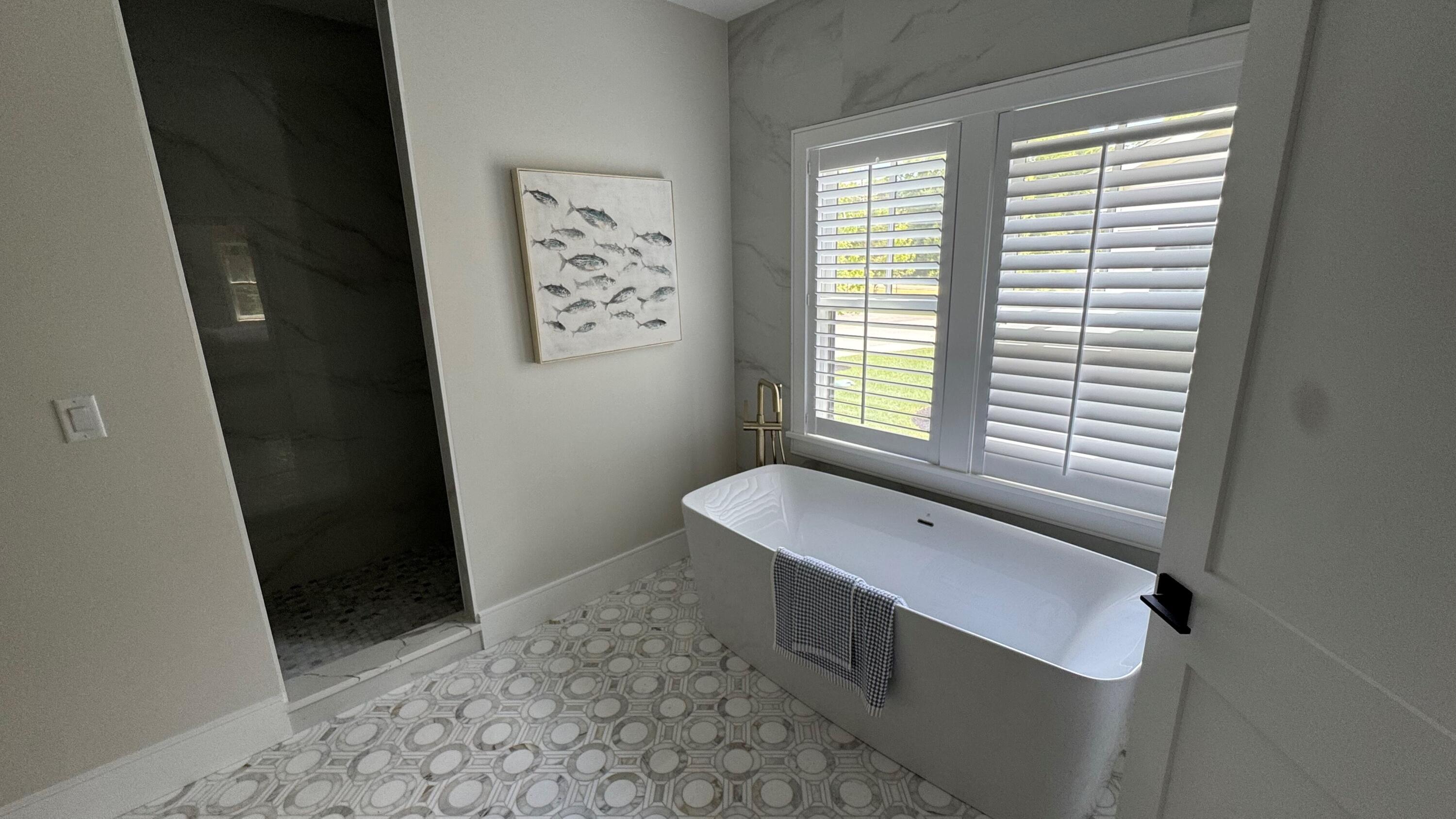4 Josiah Path Falmouth, MA 02540 - Photo 6 of 29 a bathroom with a sink a toilet and shower