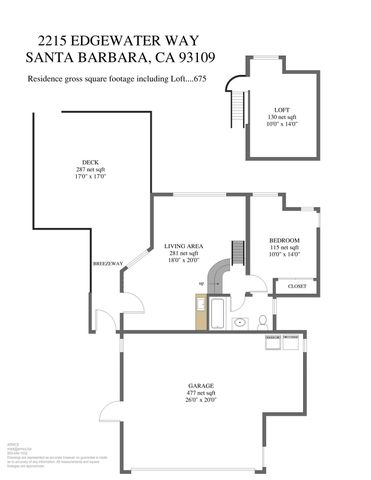 $3,800,000 | 2215 Edgewater Way, Santa Barbara, CA 93109