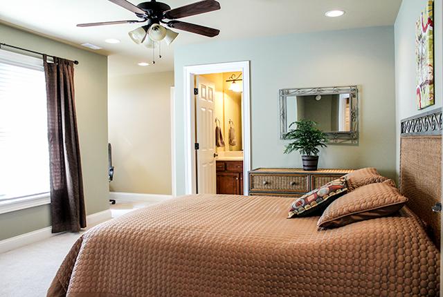 5336 Sherrington Road Murfreesboro, TN 37128 - Photo 12 of 20 Upstairs 2nd master bedroom has ceiling fan and full bathroom.