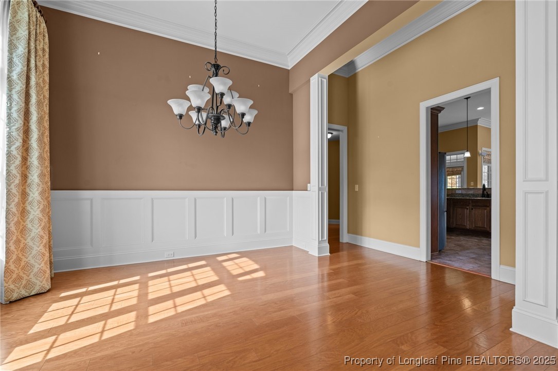 30 Spring Pond Lane Spring Lake, NC 28390 - Photo 15 of 35 a view of a chandelier fan and entryway