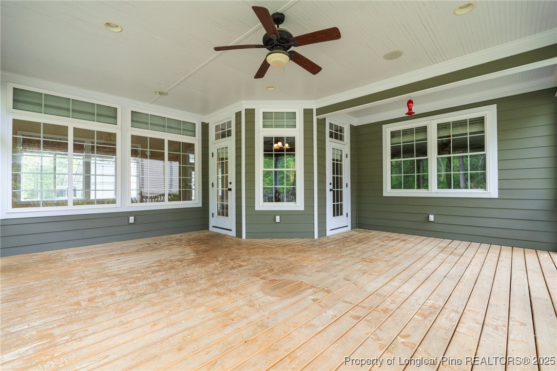 30 Spring Pond Lane Spring Lake, NC 28390 - Photo 6 of 35 a view of an empty room with a window and balcony