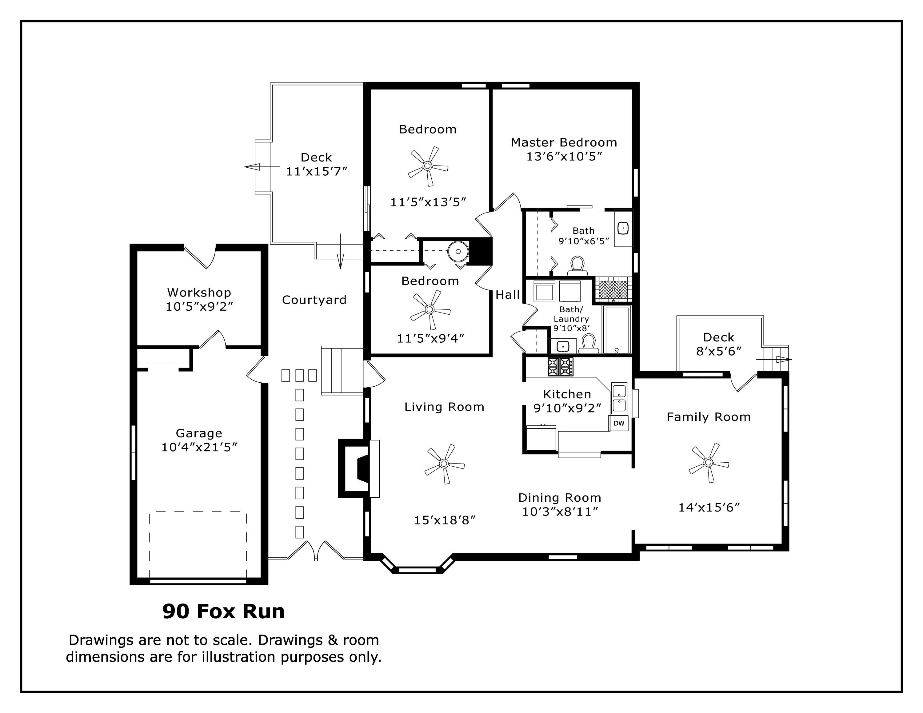 90 Fox Run Road Pinehurst, NC 28374 - Photo 27 of 27 Floor Plan_90 Fox Run