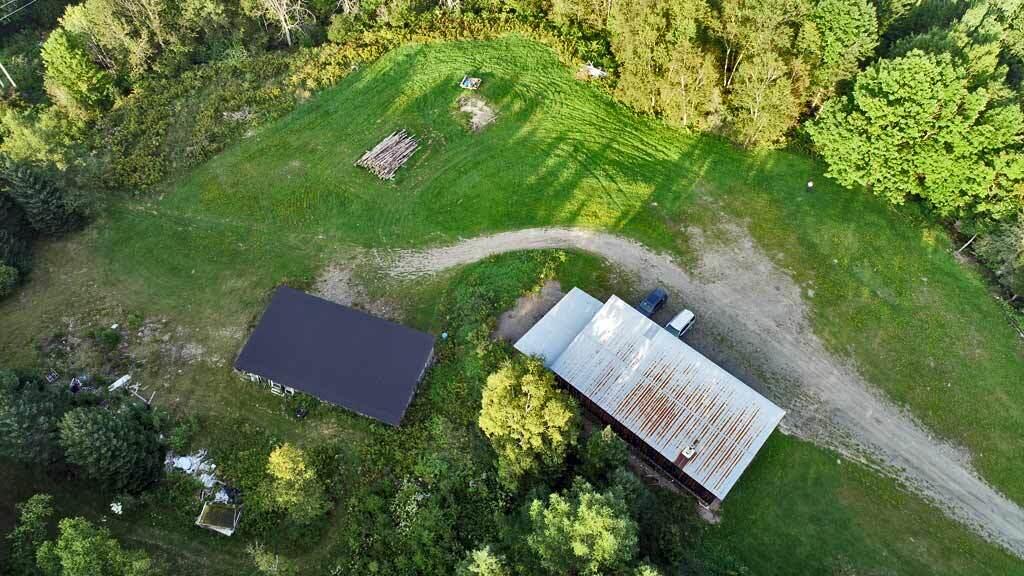 Off Crystal Road Island Falls, ME 04747 - Photo 5 of 49 aerial-drone-land-shed
