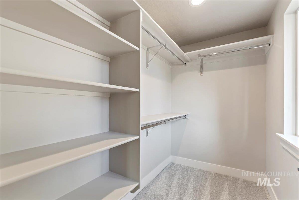 2435 North Black Cat Road Meridian, ID 83646 - Photo 21 of 32 Walk in closet with light carpet