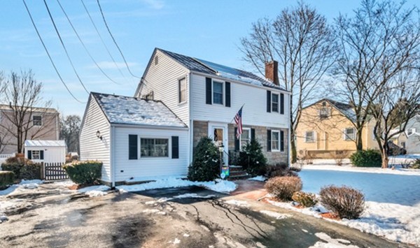 25 Mayflower Road Arlington, MA 02478 - Photo 19 of 21 a view of a house with snow on the road