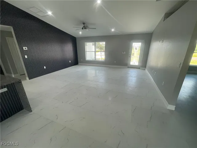 a view of livingroom and window