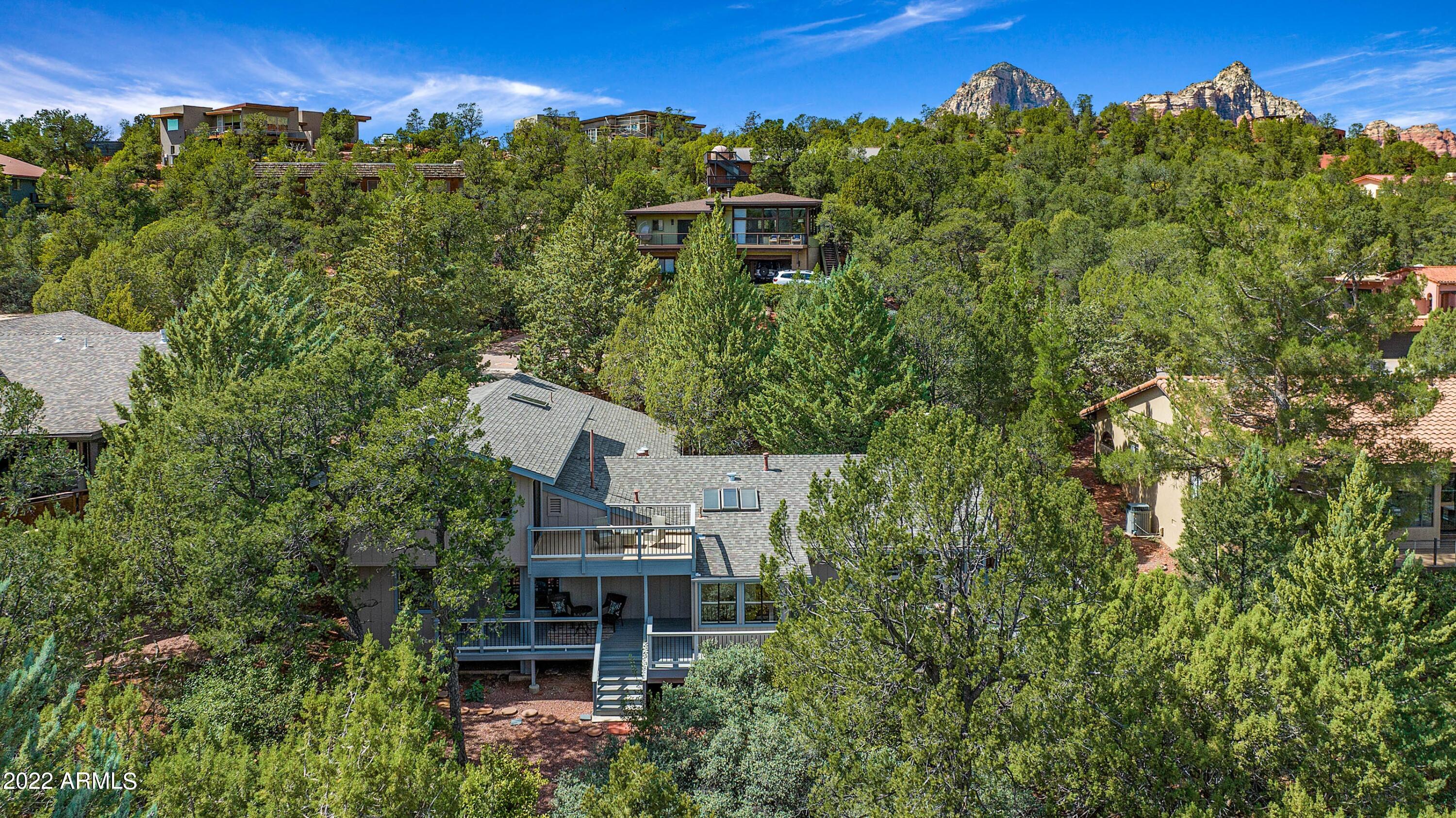 340 Ridge Road Sedona, AZ 86336 - Photo 38 of 49 002_Back Of Home