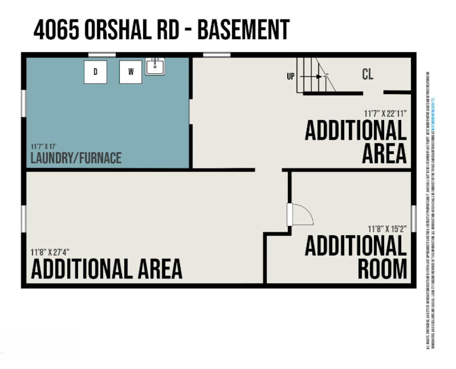 4065 Orshal Road Whitehall, MI 49461 - Photo 23 of 23 Basement
