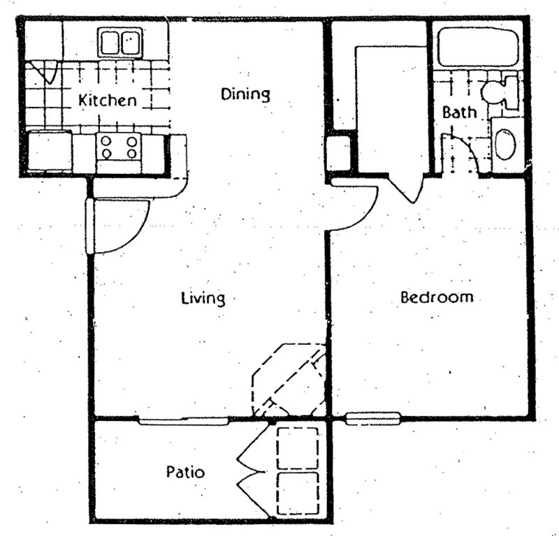 2323 Wells Branch Parkway, Unit C102 Austin, TX 78728 - Photo 20 of 20 View of floor plan / room layout