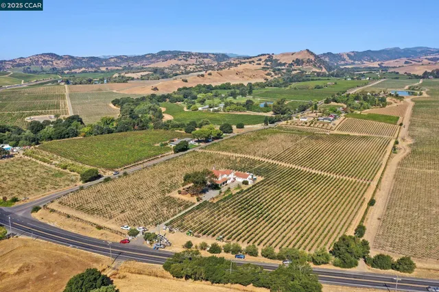 a view of a city from a terrace