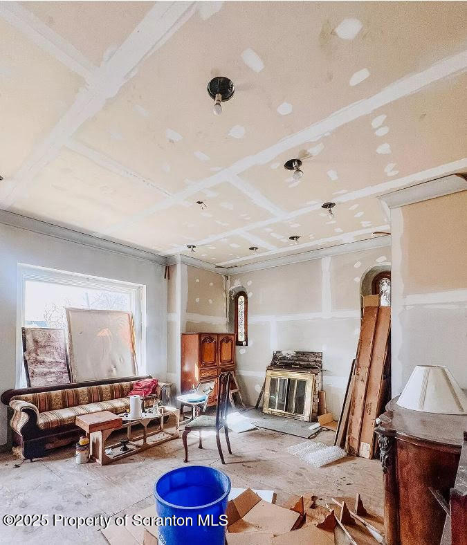 1021 Richmont Street Scranton, PA 18509 - Photo 8 of 42 a living room with lots of furniture and a flat screen tv