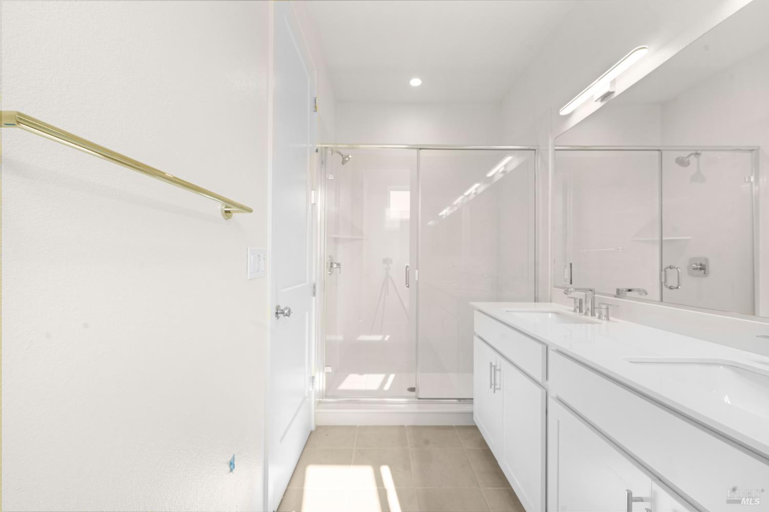 1448 Waterside Lane Rohnert Park, CA 94928 - Photo 22 of 35 a bathroom with a sink a toilet and shower