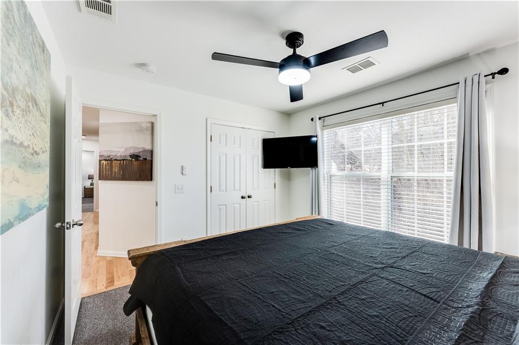 3135 Esplanade Circle Southwest Atlanta, GA 30311 - Photo 35 of 69 a view of a livingroom with a ceiling fan and window