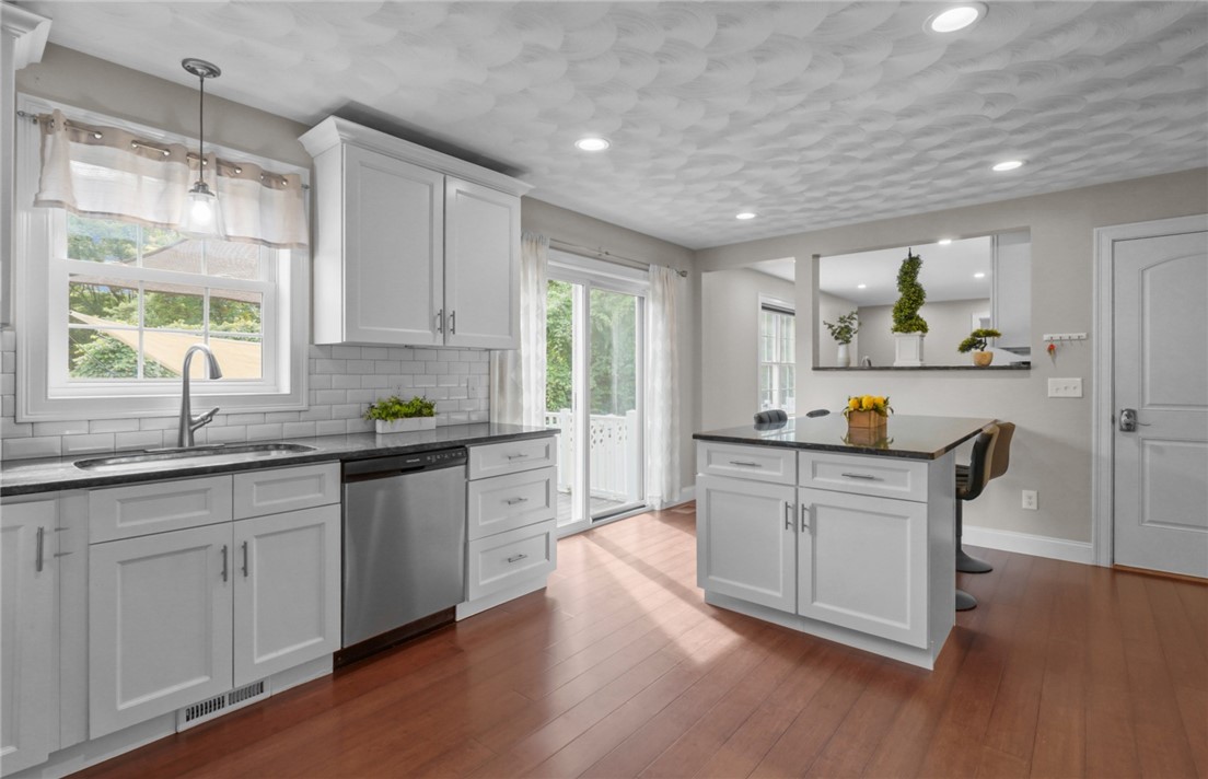 105 Amy Drive Cranston, RI 02921 - Photo 12 of 43 Kitchen with island seating