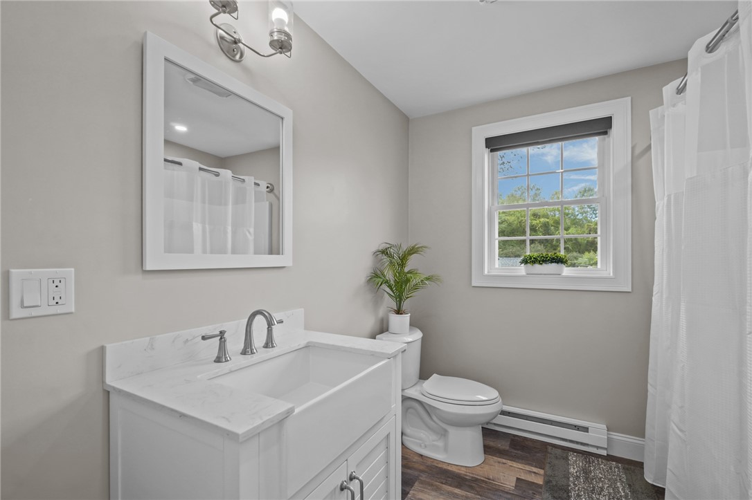 105 Amy Drive Cranston, RI 02921 - Photo 33 of 43 In-law en-suite bathroom, has laundry hookups