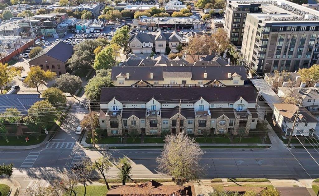 5747 Prospect Avenue, Unit D Dallas, TX 75206 - Photo 13 of 13 a view of a lake in front of residential houses