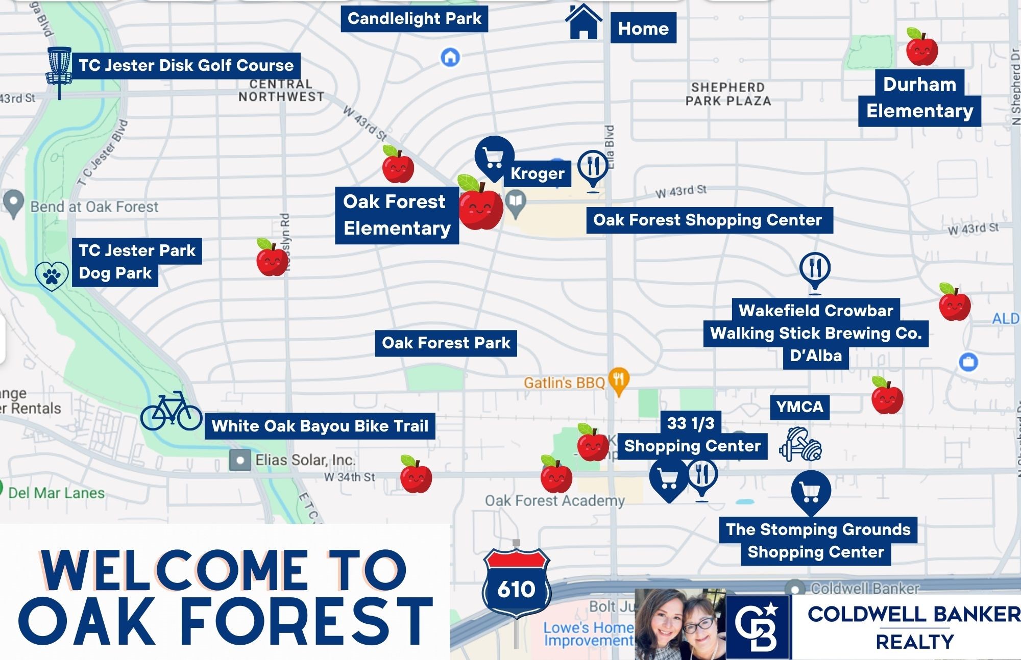 4825 Ella Boulevard Houston, TX 77018 - Photo 27 of 27 a picture of a refrigerator in front of buildings