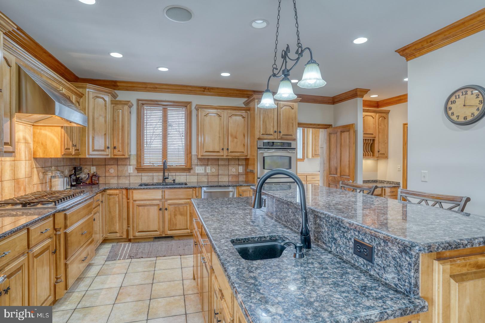 520 Mud Mill Road Marydel, DE 19964 - Photo 25 of 123 a kitchen with stainless steel appliances granite countertop a sink stove and cabinets