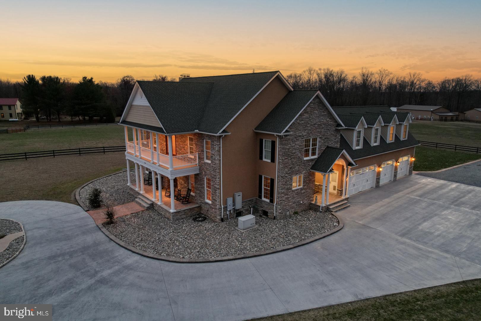 520 Mud Mill Road Marydel, DE 19964 - Photo 4 of 123 an aerial view of a house with a yard basket ball court and outdoor seating