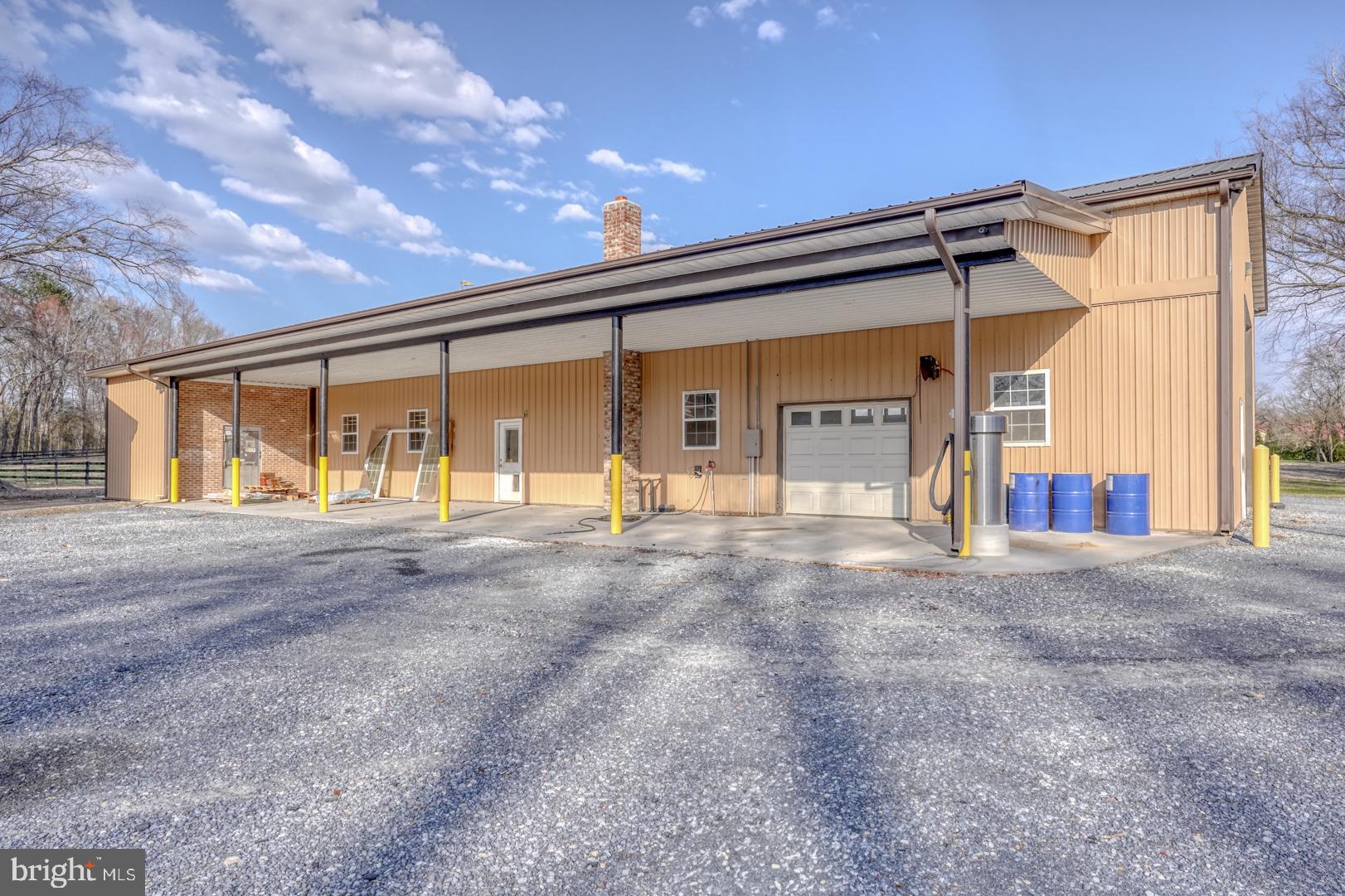 520 Mud Mill Road Marydel, DE 19964 - Photo 87 of 123 Covered patio rear of main pole buildling