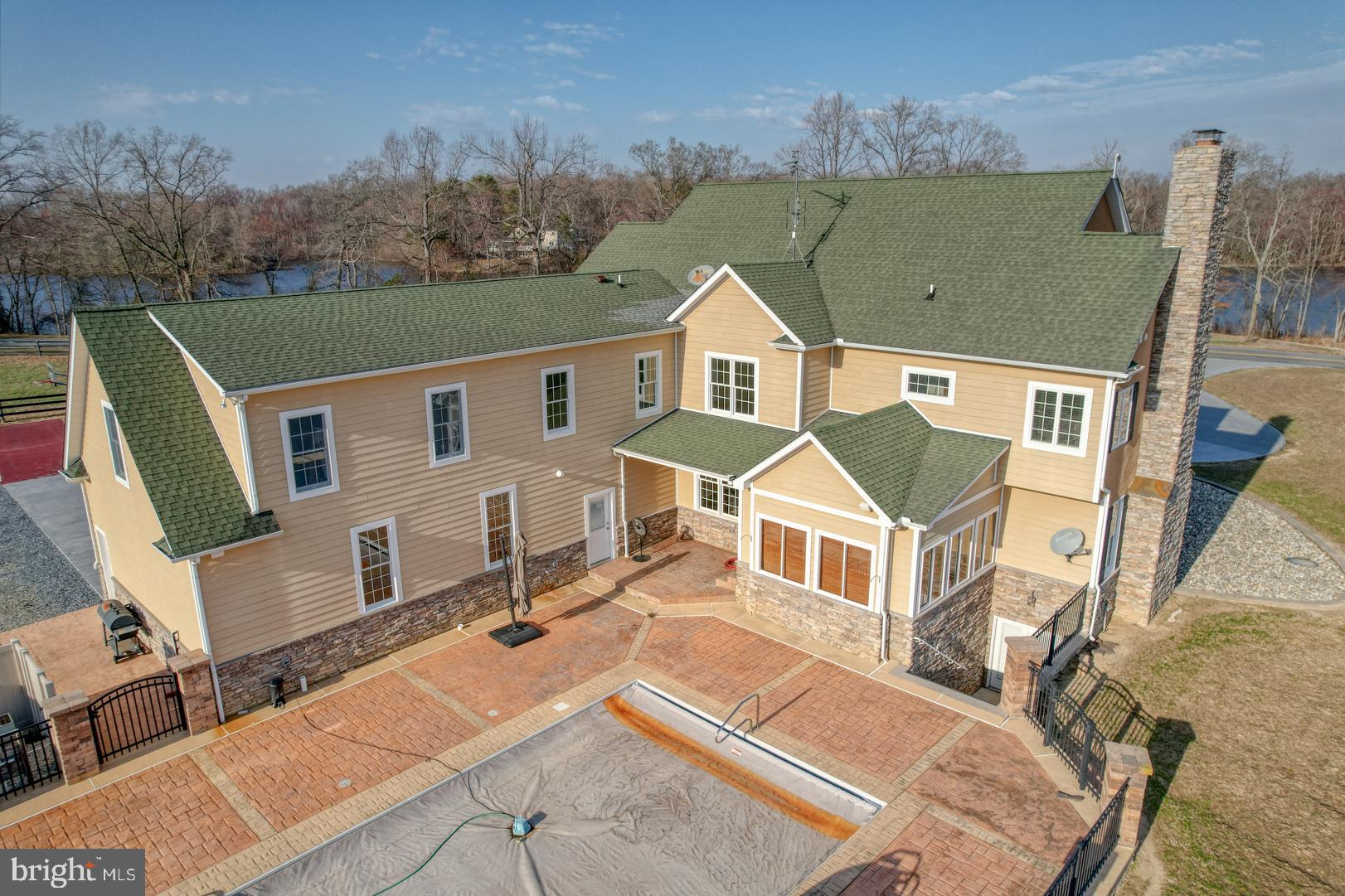 520 Mud Mill Road Marydel, DE 19964 - Photo 94 of 123 an aerial view of a house with a big yard