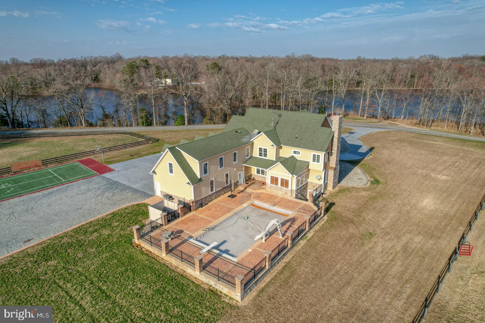520 Mud Mill Road Marydel, DE 19964 - Photo 95 of 123 an aerial view of a house with backyard