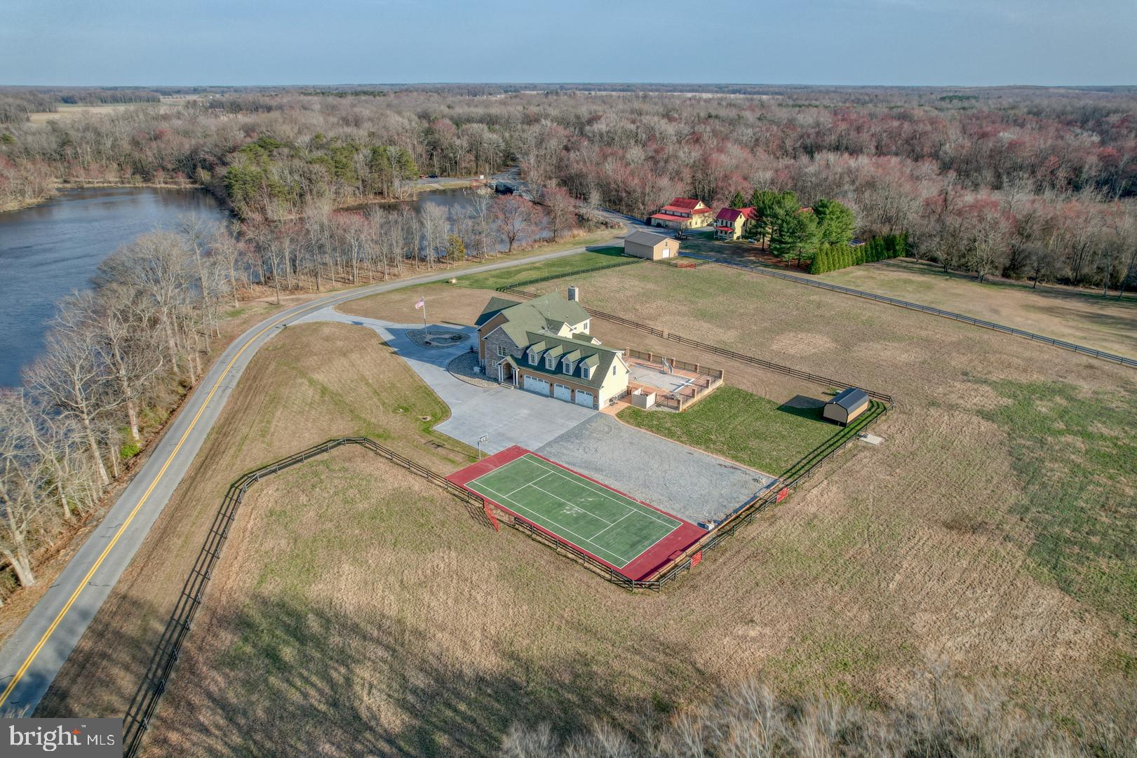 520 Mud Mill Road Marydel, DE 19964 - Photo 96 of 123 Basketball, tennis or pickle ball court