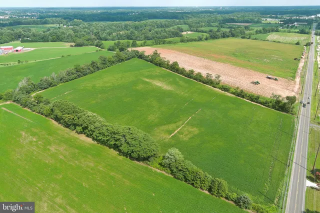 a view of a green field with clear sky view