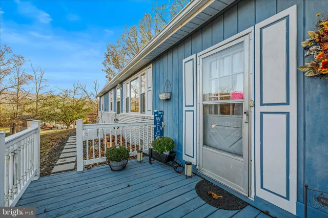 a view of balcony and deck