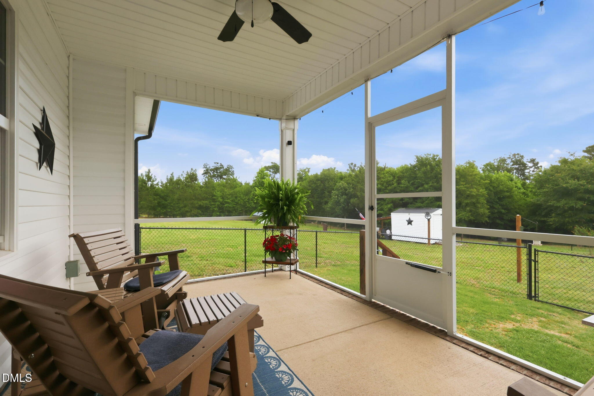 5098 Spring Hill Church Road Lillington, NC 27546 - Photo 29 of 36 a view of swimming pool from a balcony