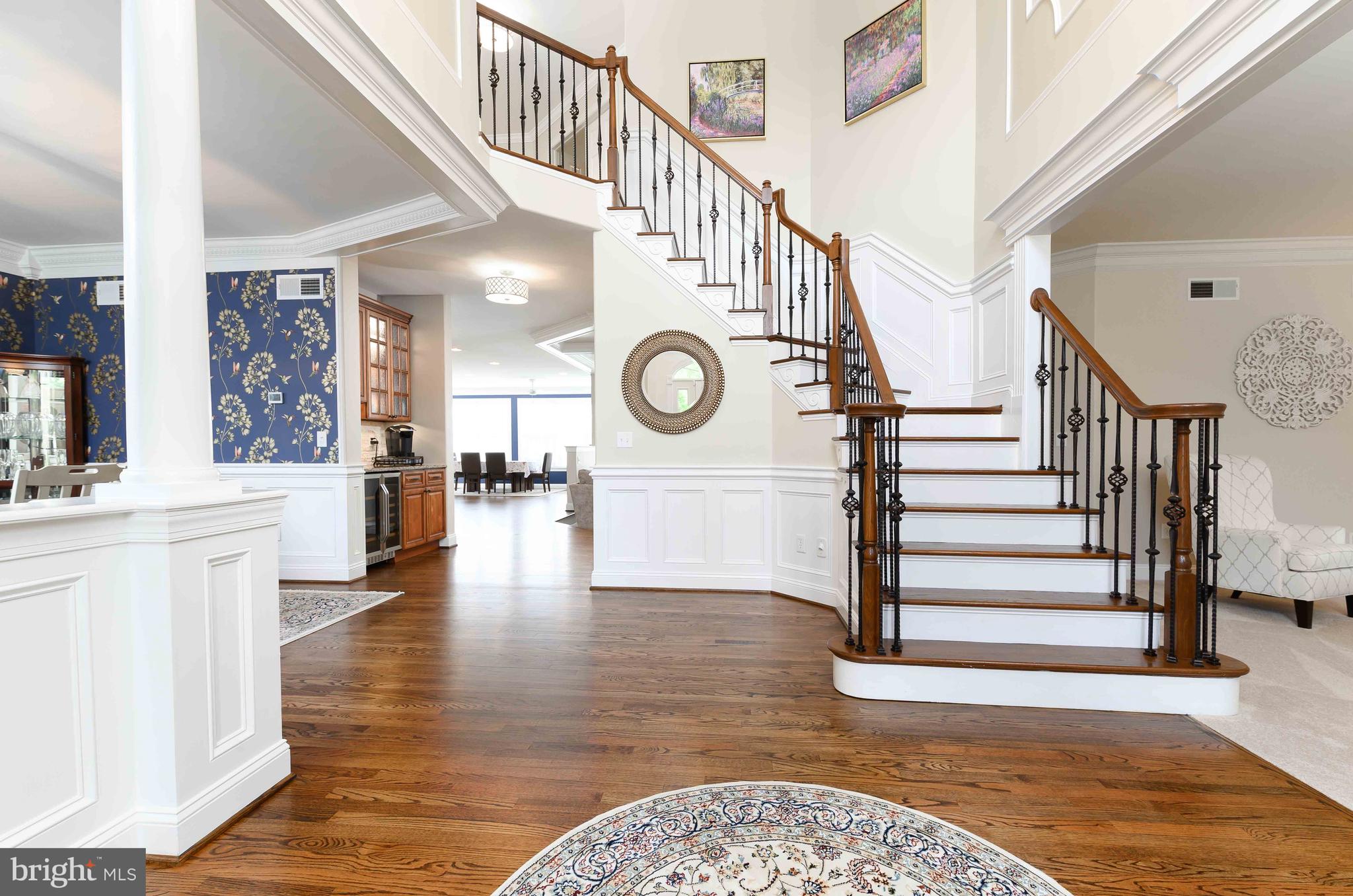 128 Harrogate Drive Landenberg, PA 19350 - Photo 11 of 52 a view of entryway and hall with wooden floor
