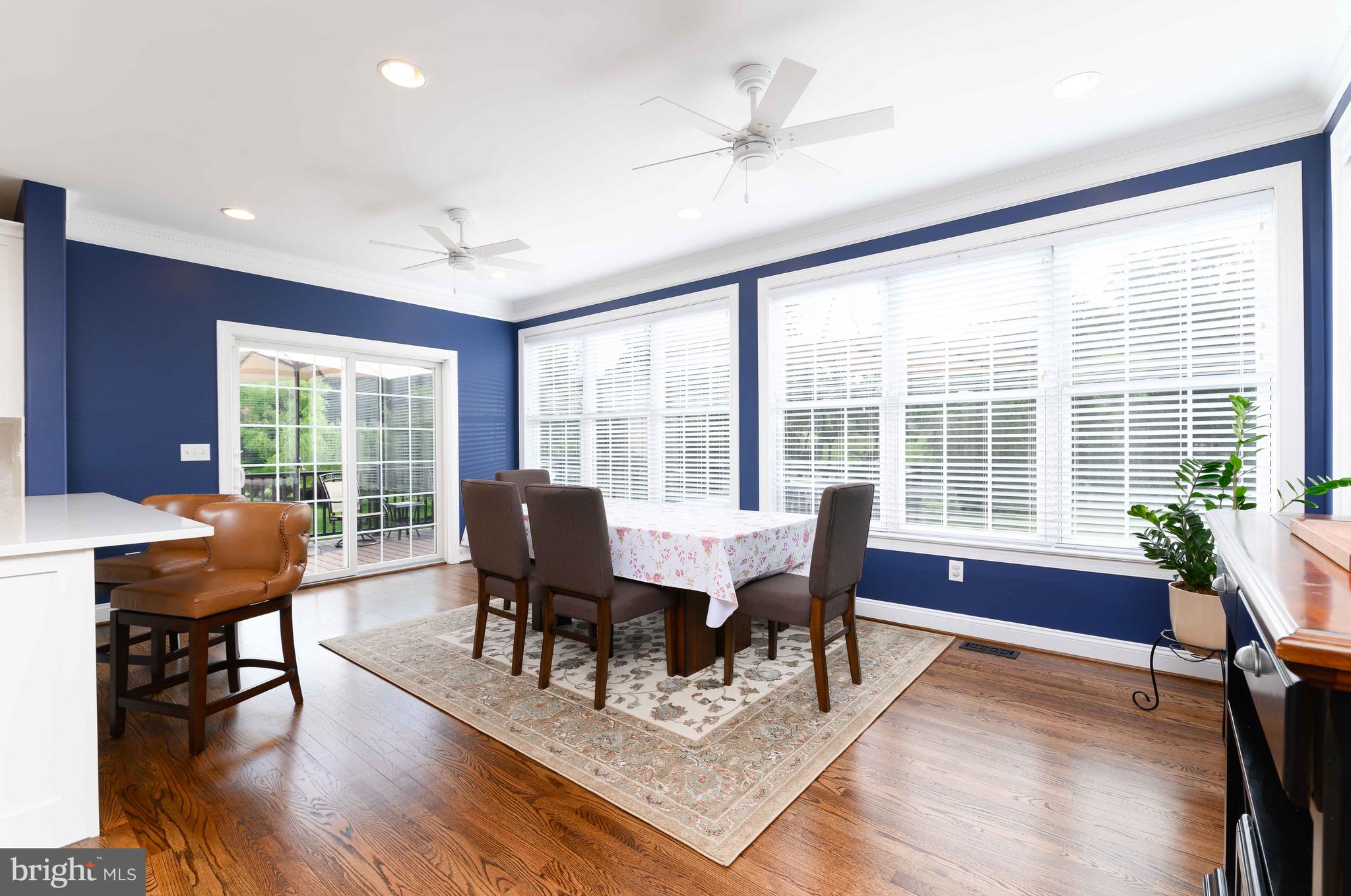 128 Harrogate Drive Landenberg, PA 19350 - Photo 22 of 52 a view of a dining room with furniture window and wooden floor