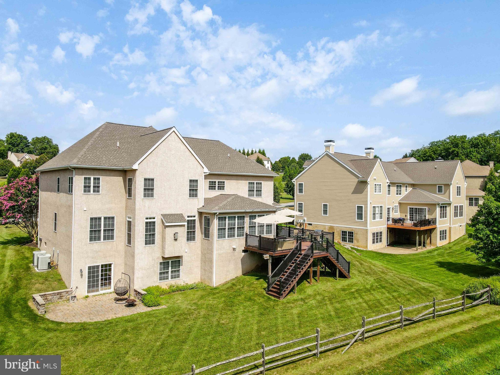 128 Harrogate Drive Landenberg, PA 19350 - Photo 48 of 52 a view of a house with yard and sitting area