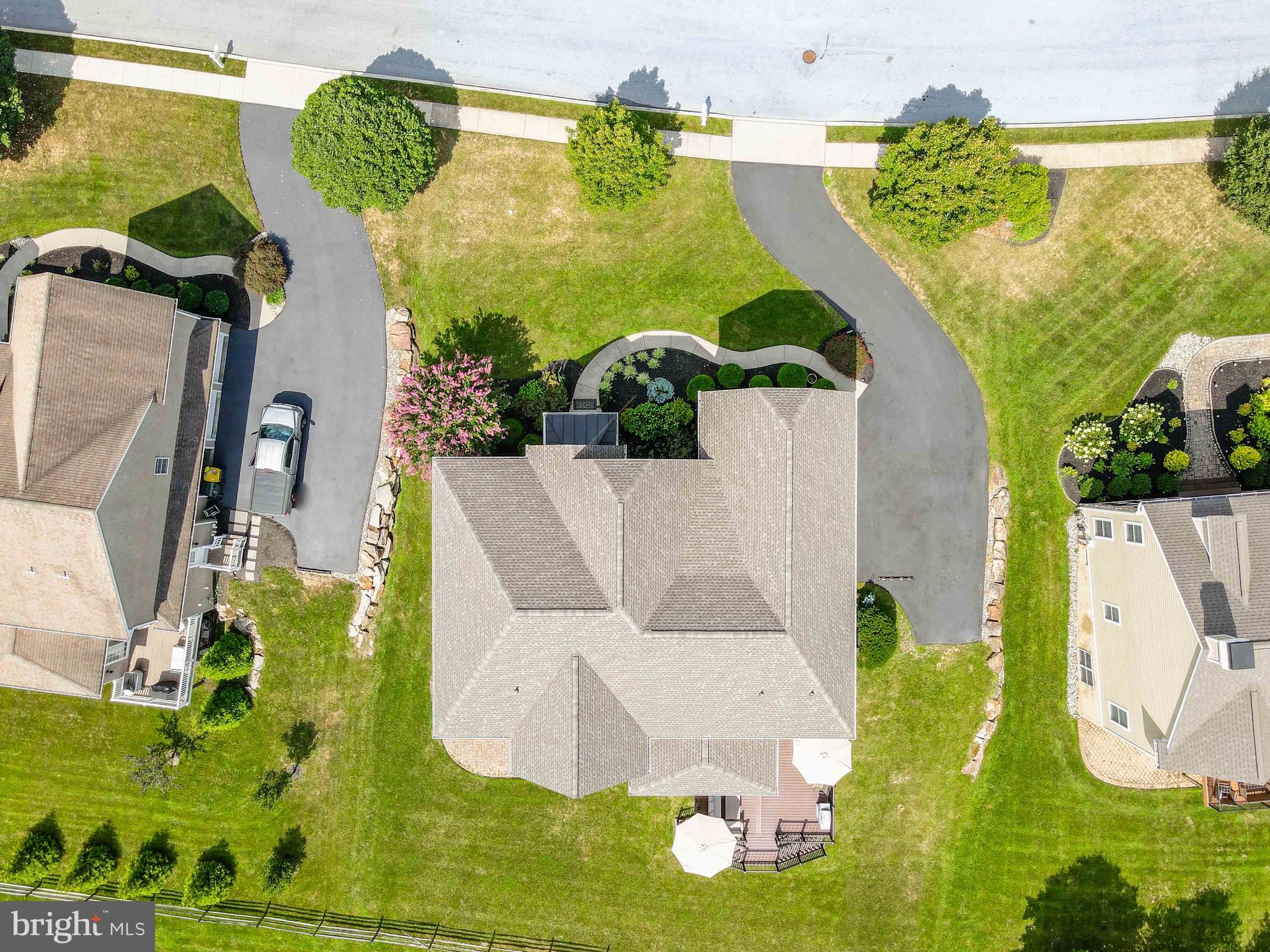 128 Harrogate Drive Landenberg, PA 19350 - Photo 5 of 52 a aerial view of a swimming pool
