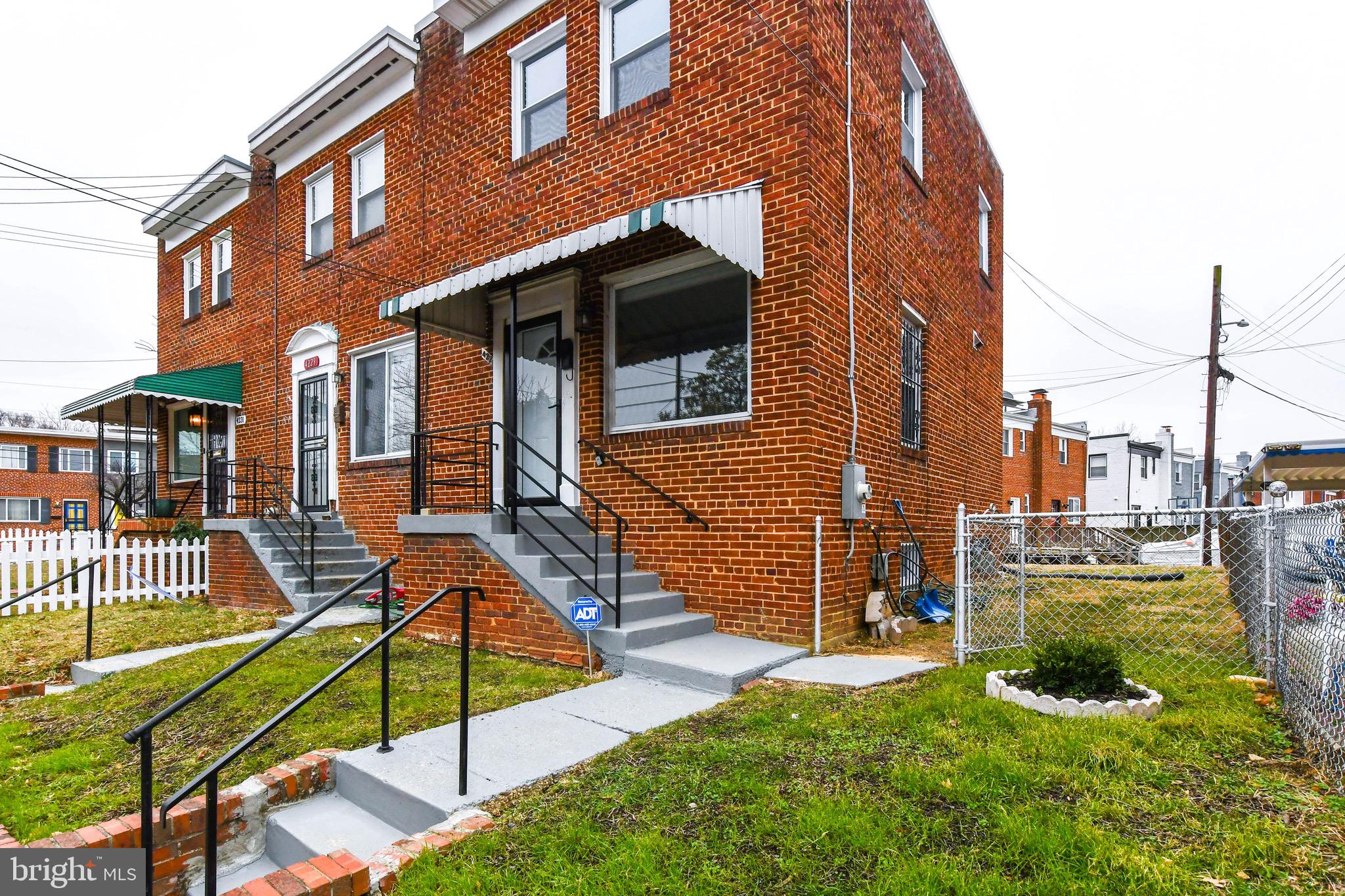 4227 Nash Street Southeast Washington, DC 20020 - Photo 2 of 50 a view of a house with backyard and porch