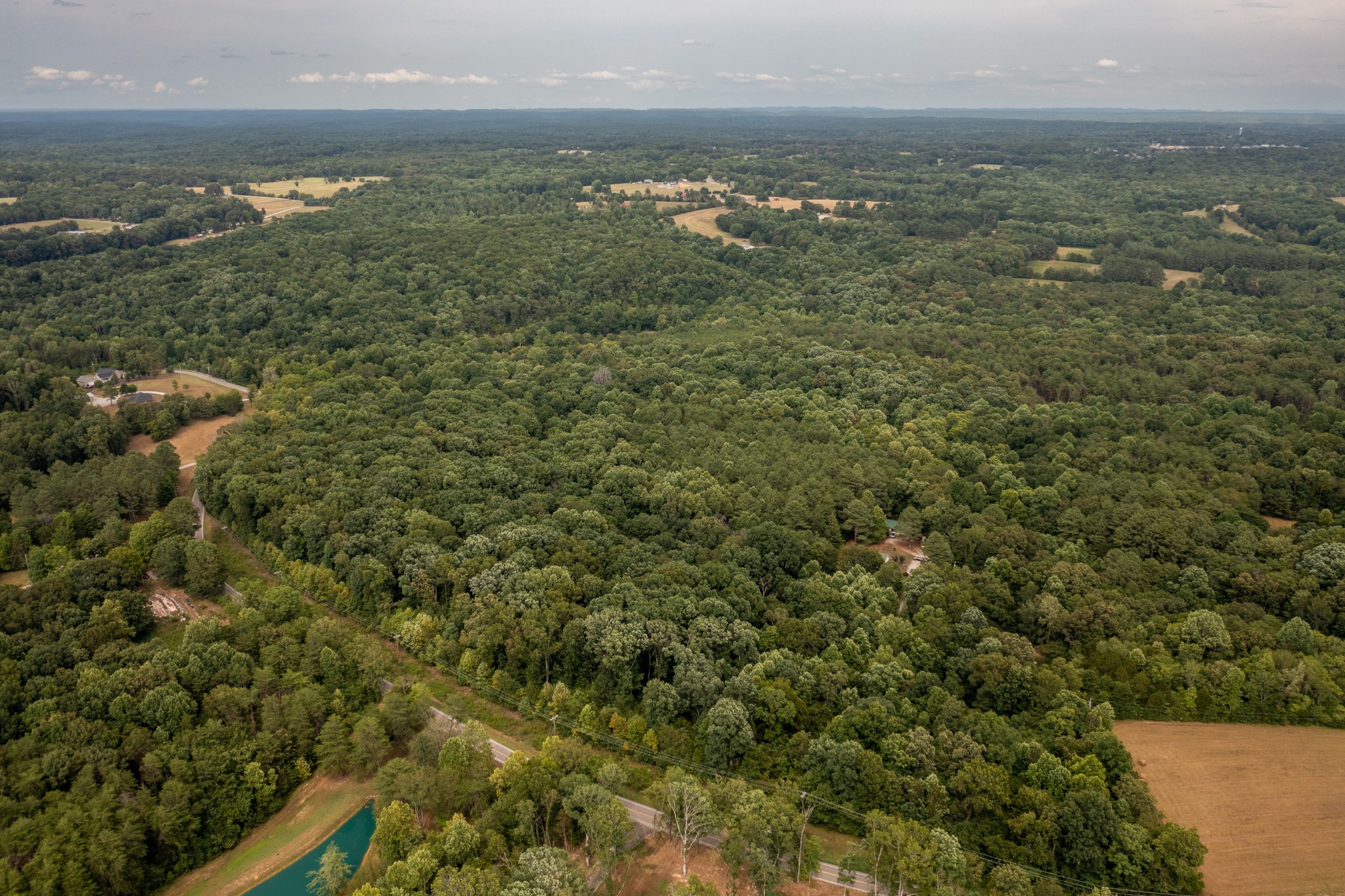 0 Crow Cut Road Northwest Fairview, TN 37062 - Photo 3 of 16 an aerial view of residential houses with outdoor space and trees